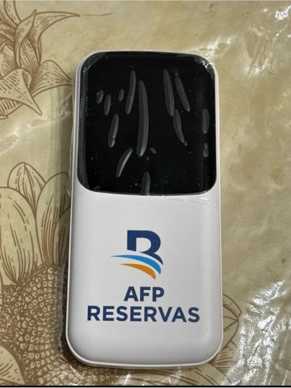 White & Black Power Bank USB Backup Charger